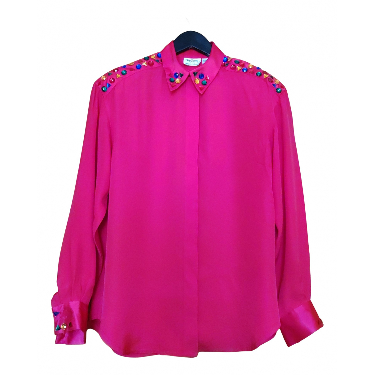 Shirt Oleg Cassini Red size 8 US in 